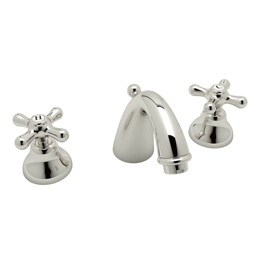 ROHL A2707XMPN-2 Verona Widespread Lavatory Faucet In Polished Nickel
