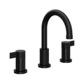 ROHL TE08D3LMMB Tenerife Widespread Lavatory Faucet With C-Spout In Matte Black