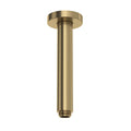 ROHL 70327SAAG 7" Reach Ceiling Mount Shower Arm In Antique Gold