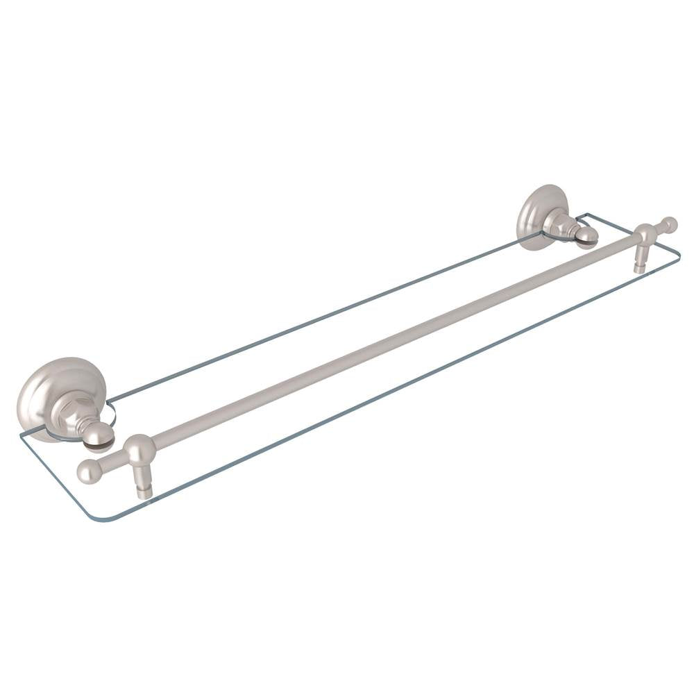 ROHL A1480STN Wall Mount Towel Shelf In Satin Nickel