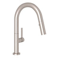 ROHL R7581SLMSTN-2 Lux Pull-Down Bar/Food Prep Kitchen Faucet In Satin Nickel