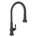 ROHL A3420LMMB-2 Patrizia Pull-Down Kitchen Faucet In Matte Black