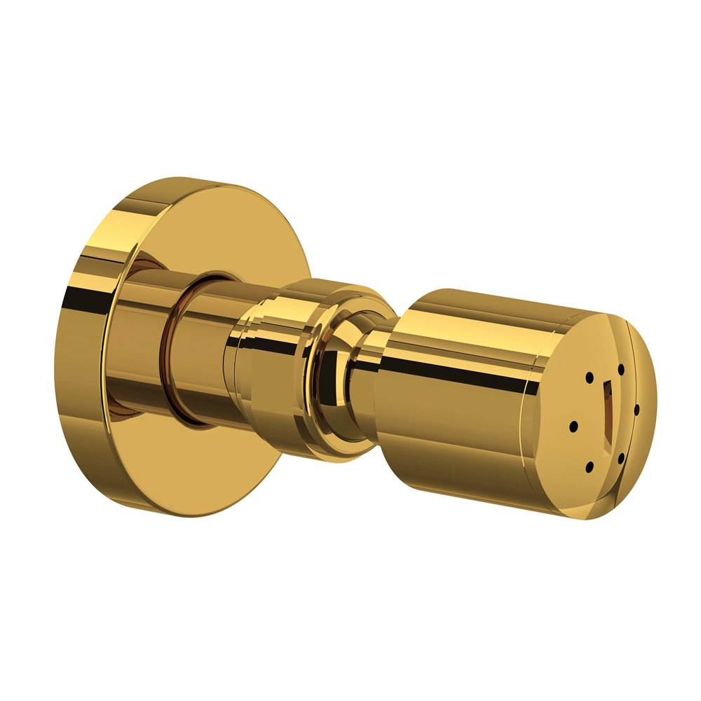 ROHL 0326BS1ULB Single Function Body Spray In Unlacquered Brass
