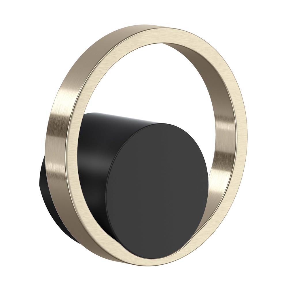 ROHL EC81IWMBN Eclissi Kitchen Faucet Handle In Matte Black/Satin Nickel