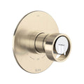 ROHL TEC23W1IWSNC Eclissi 1/2" Therm & Pressure Balance Trim with 3 Functions (Shared) In Satin Nickel/Polished Chrome
