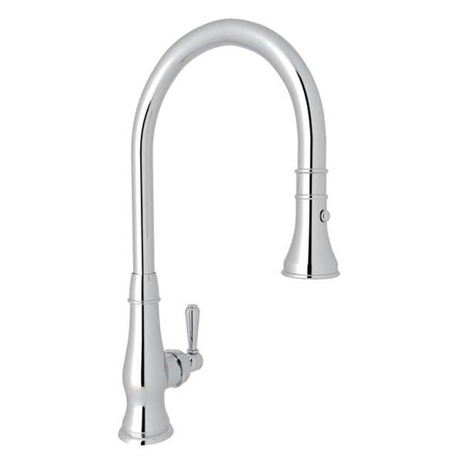 ROHL A3420LMAPC-2 Patrizia Pull-Down Kitchen Faucet In Polished Chrome