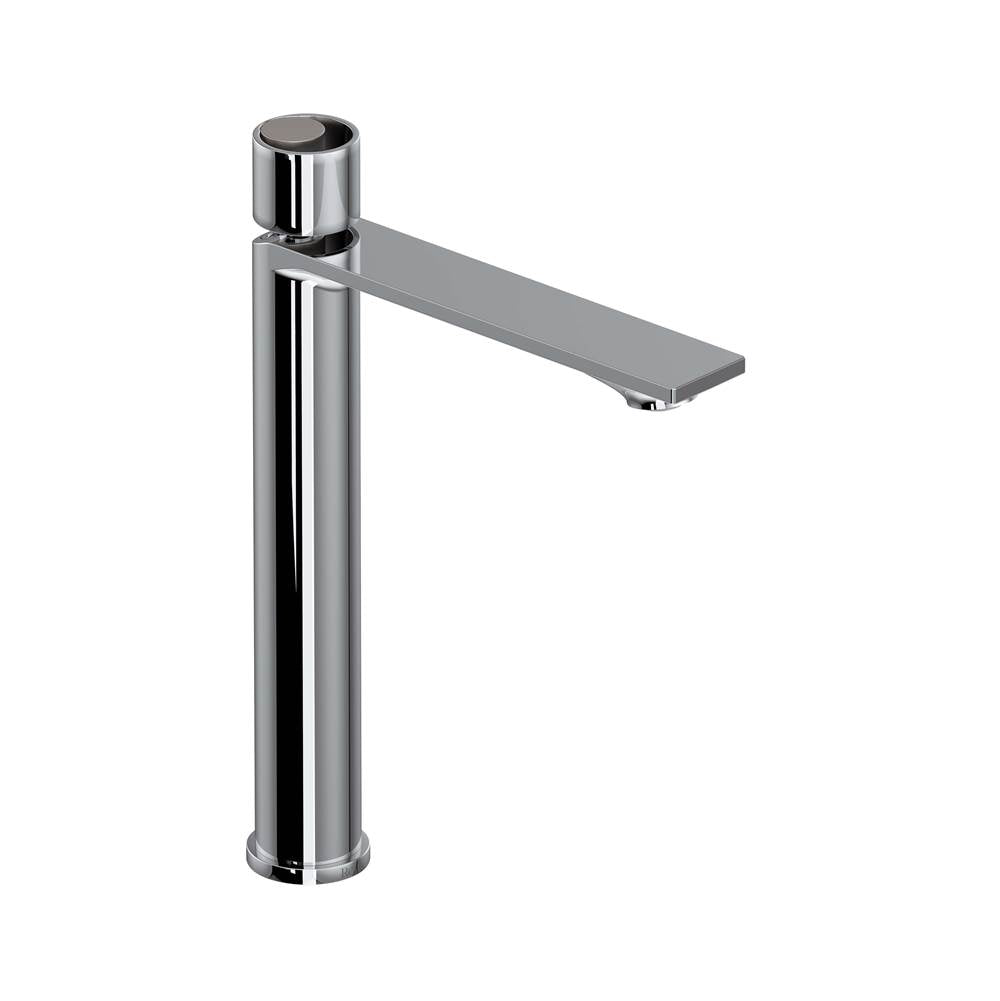 ROHL EC02D1IWPCN Eclissi Single Handle Tall Lavatory Faucet In Polished Chrome/Satin Nickel