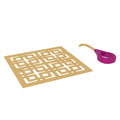 ROHL DC3142IB Weave Decorative Drain Cover In Italian Brass