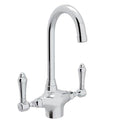 ROHL A1667LMAPC-2 San Julio Two Handle Bar/Food Prep Kitchen Faucet In Polished Chrome