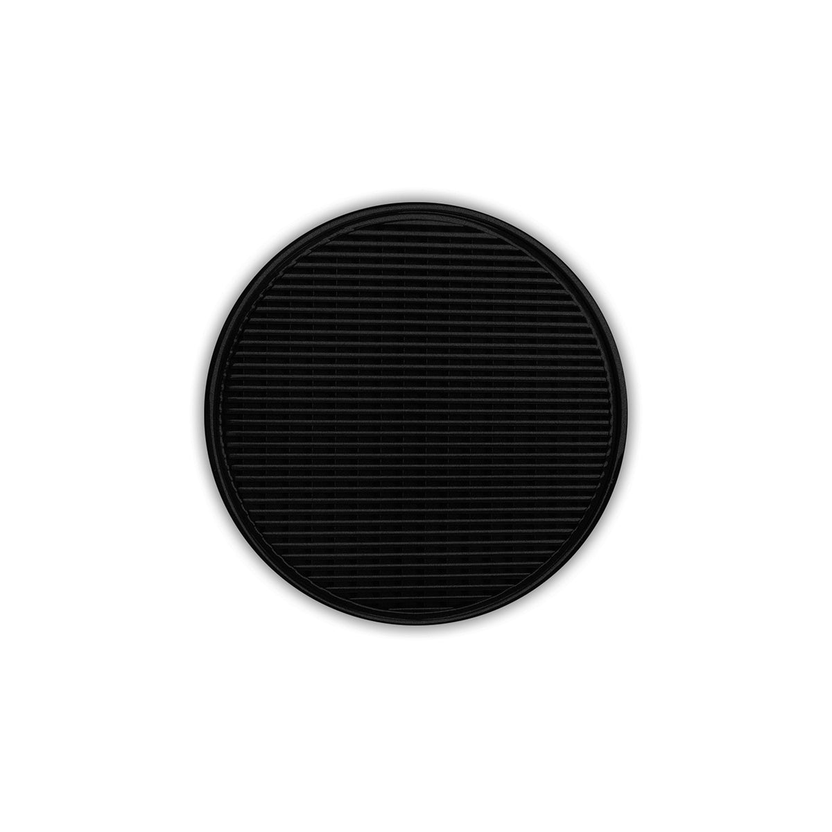 INFINITY DRAIN RW 5 BK RWD 5 5" Round Strainer with Wedge Wire Pattern Decorative Plate and 2" Throat in Matte Black for RWD 5
