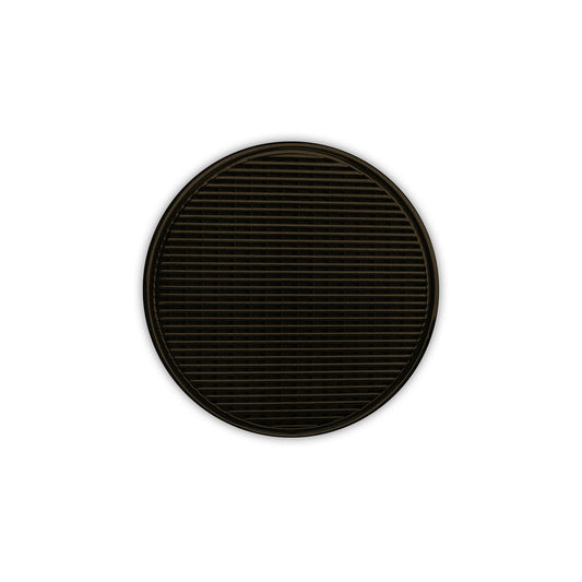 INFINITY DRAIN RWD 5-3A ORB RWD 5 5" Round RWD 5 High Flow Complete Kit with Wedge Wire Pattern Decorative Plate in Oil Rubbed Bronze with ABS Drain Body, 3" Outlet