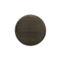INFINITY DRAIN RWDB 5-P SC RWD 5 5" Round RWDB 5 Complete Kit with Wedge Wire Pattern Decorative Plate in Satin Champagne with PVC Bonded Flange Drain Body, 2", 3" and 4" Outlet