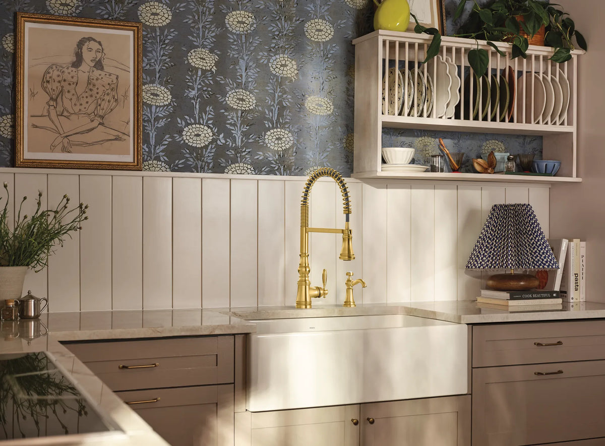 MOEN S3949BG Weymouth Soap Dispenser - Brushed Gold