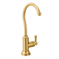 MOEN S5510BG Sip Traditional One-Handle High Arc Beverage Faucet - Brushed Gold