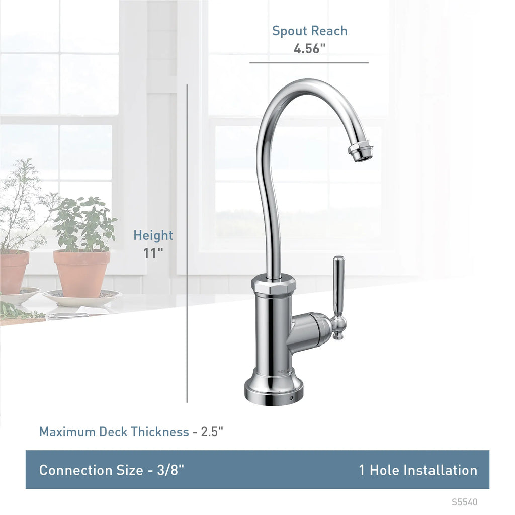 MOEN S5540 Sip Paterson  Beverage Faucet - Chrome