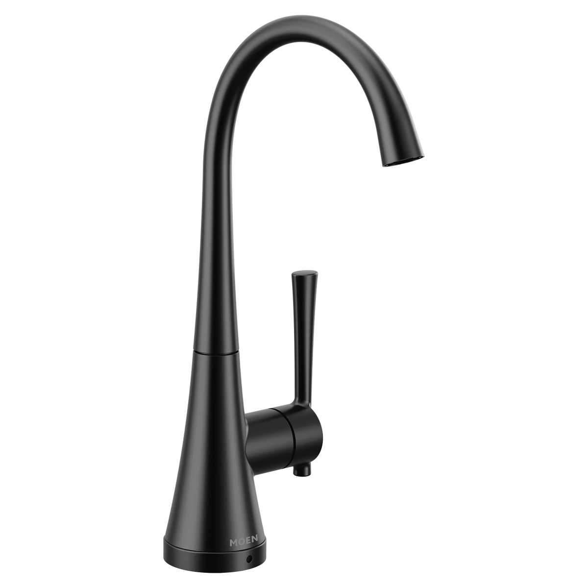 MOEN S5560BL One-Handle High Arc Single Mount Beverage Faucet - Matte Black