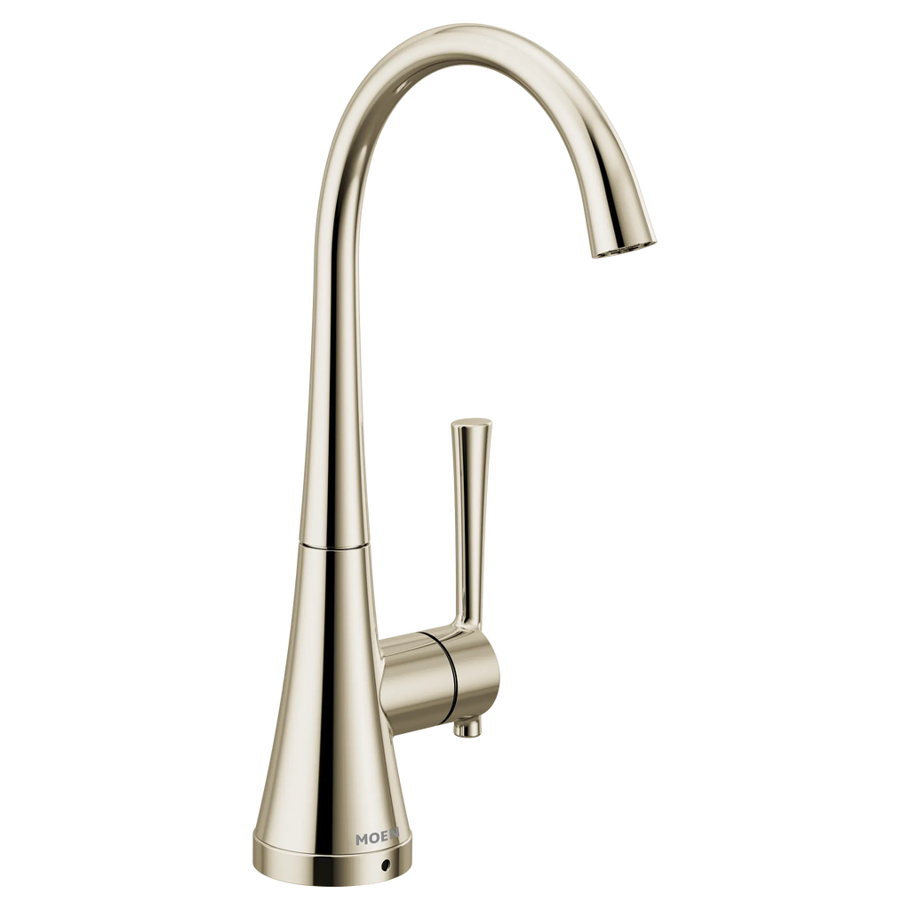 MOEN S5560NL One-Handle High Arc Single Mount Beverage Faucet - Polished Nickel