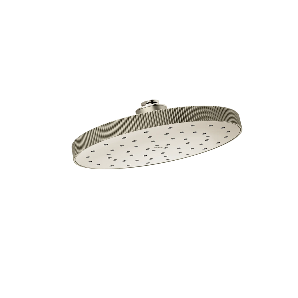 MOEN S6348EPNLBN Cambium One-Function 10" Diameter Spray Head Eco-Performance Rainshower - Brushed Nickel/Polished Nickel