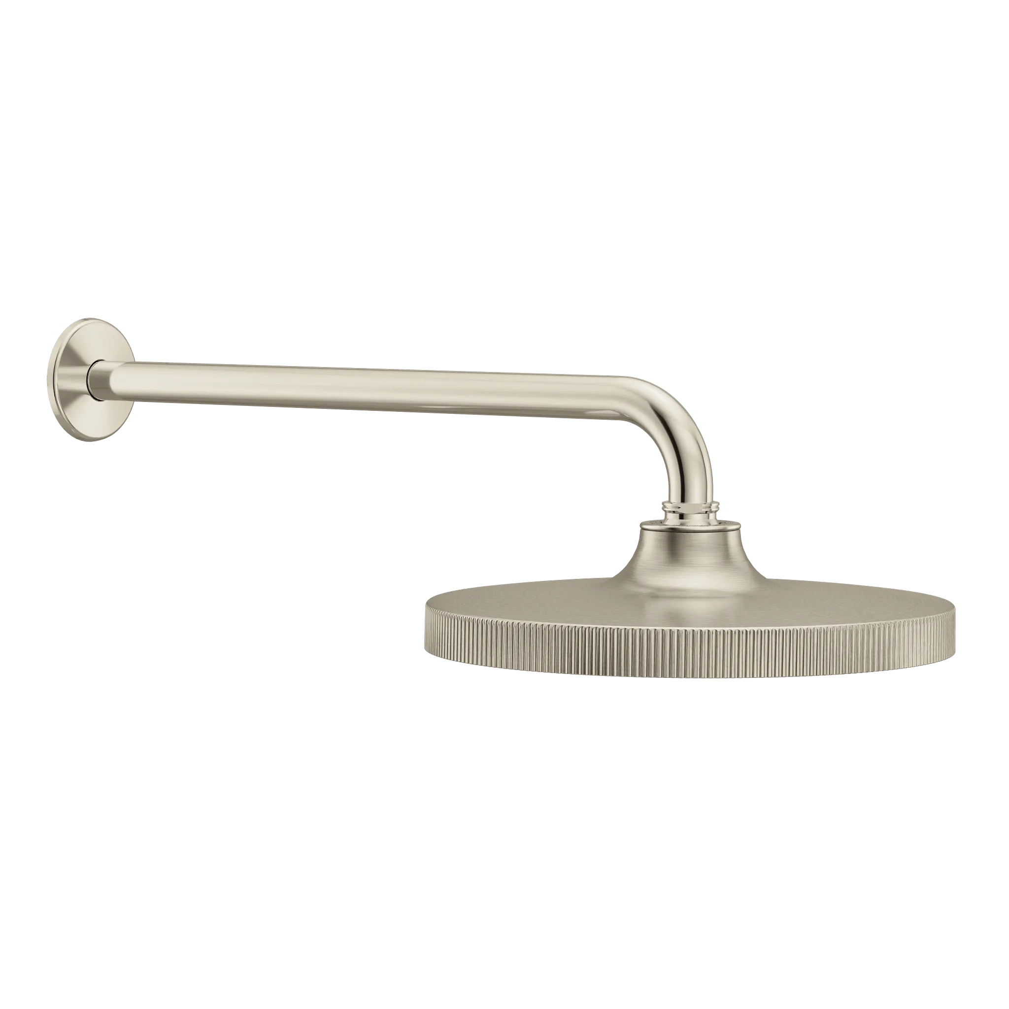 MOEN S6348EPNLBN Cambium One-Function 10" Diameter Spray Head Eco-Performance Rainshower - Brushed Nickel/Polished Nickel