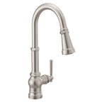 MOEN S72003SRS Paterson One-Handle High Arc Pulldown Kitchen Faucet - Spot Resist Stainless