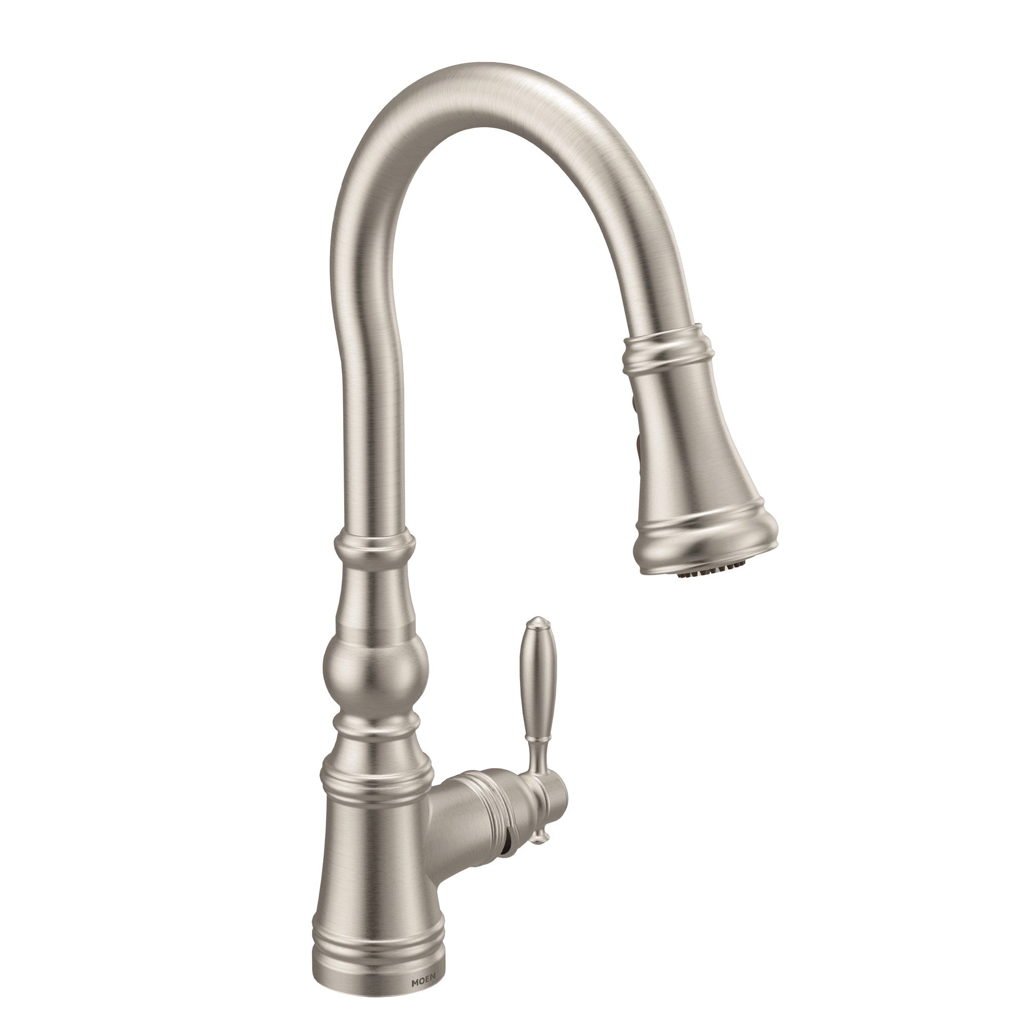 MOEN S73094SRS Weymouth Pulldown Kitchen Faucet with Magnetix Docking - Spot Resist Stainless