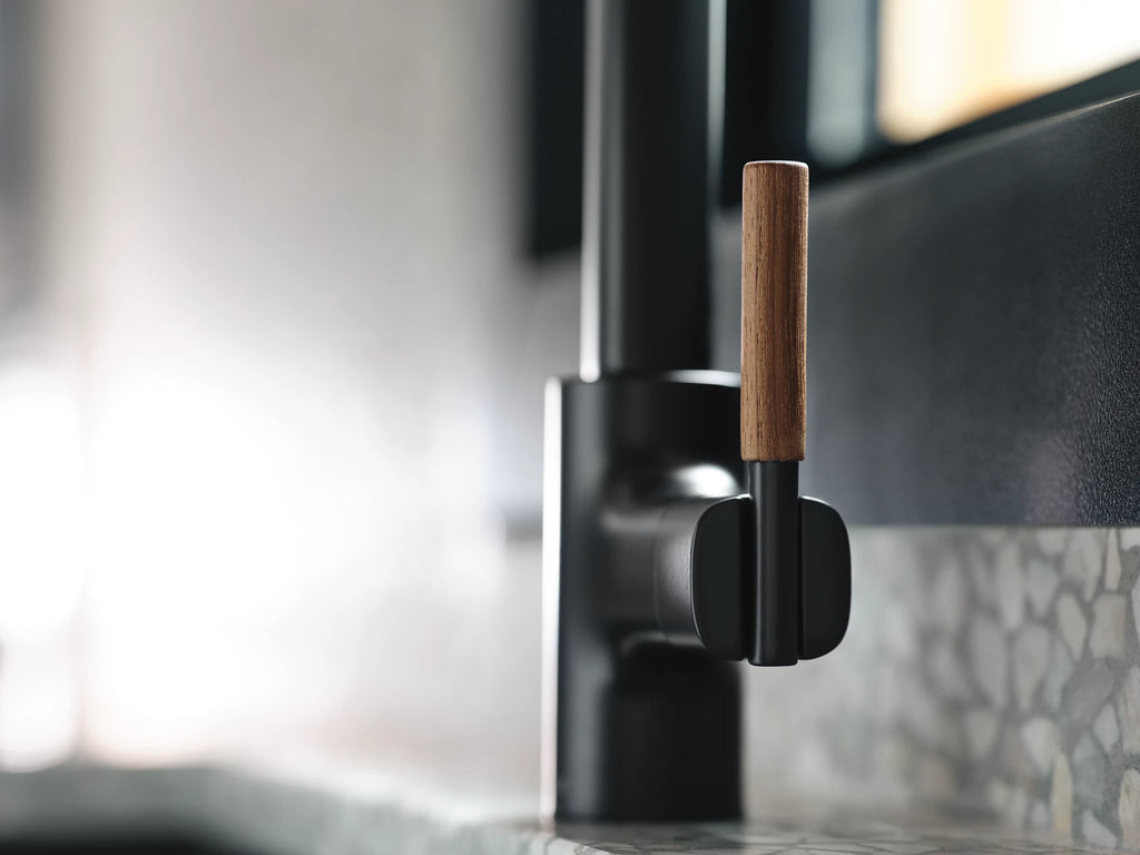 MOEN S74001EV2BL Tenon Motion Control Smart Pulldown Touchless Kitchen Faucet - Matte Black