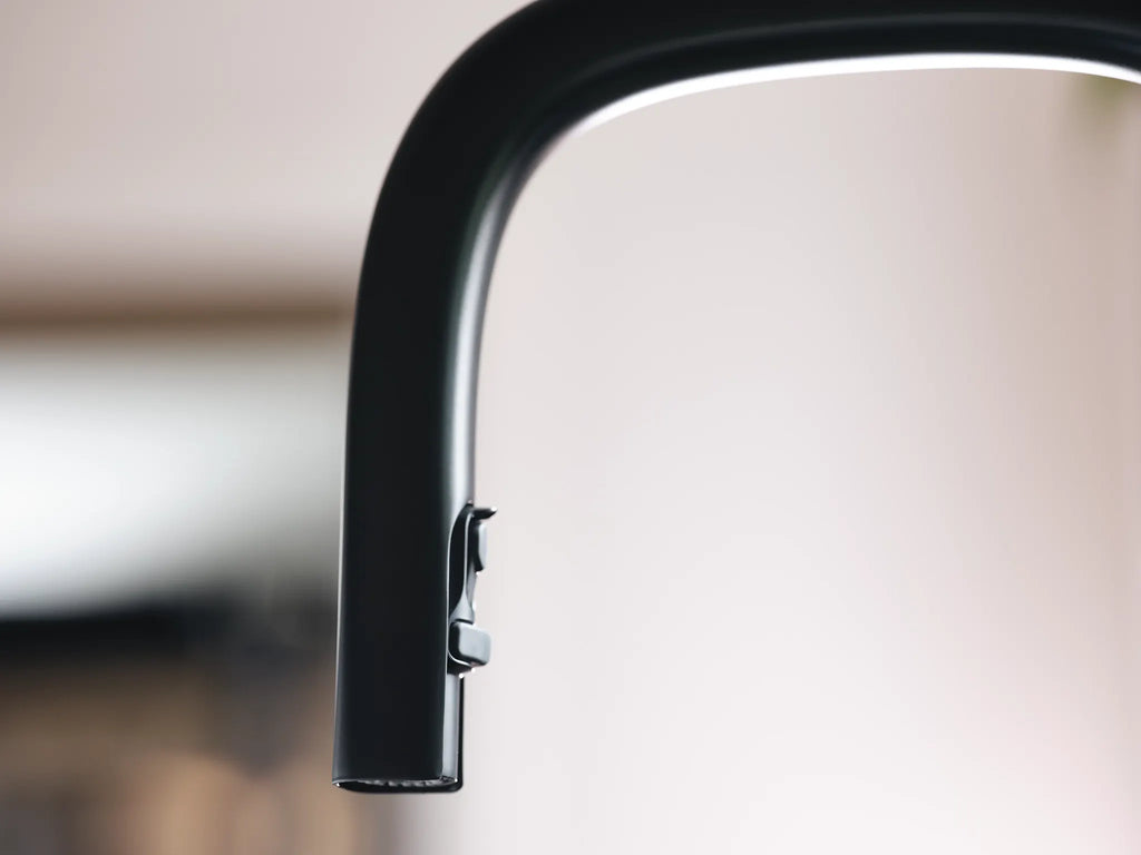 MOEN S74001EV2BL Tenon Motion Control Smart Pulldown Touchless Kitchen Faucet - Matte Black