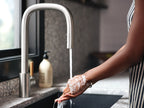 MOEN S74001EV2SRS Tenon Motion Control Smart Pulldown Touchless Kitchen Faucet - Spot Resist Stainless