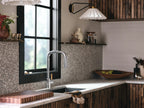 MOEN S74001 Tenon One-Handle High Arc Pulldown Kitchen Faucet - Chrome