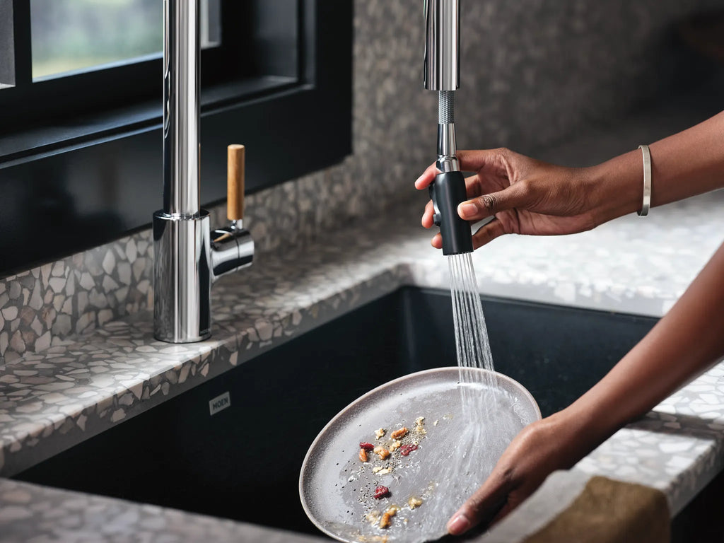 MOEN S74001EV2C Tenon Motion Control Smart Pulldown Touchless Kitchen Faucet - Chrome