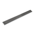 INFINITY DRAIN SAG 10036 GM SAG 100 36" S-PVC Series Complete Kit with 4" Wedge Wire Grate in Gunmetal