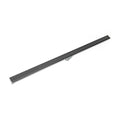 INFINITY DRAIN SAG 3860 GM S-AG 38 60" S-PVC Series Complete Kit with 1 1/2" Wedge Wire Grate in Gunmetal