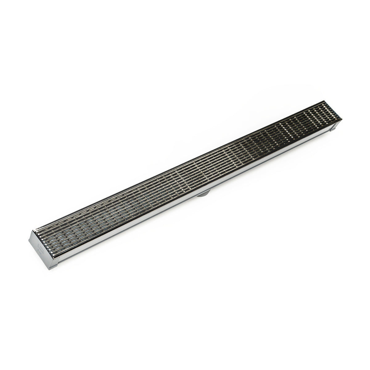INFINITY DRAIN SAG 6596 GM S-AG 65 96" S-PVC Series Complete Kit with 2 1/2" Wedge Wire Grate in Gunmetal