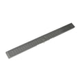 INFINITY DRAIN SAS 6548 GM S-AS 65 48" S-Stainless Steel Series Complete Kit with 2 1/2" Wedge Wire Grate in Gunmetal