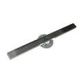 INFINITY DRAIN SAS 9948-I GM S-AS 99 48" S-Stainless Steel Series High Flow Complete Kit with 2 1/2" Wedge Wire Grate in Gunmetal with Cast Iron Drain Body, 3" No Hub Outlet