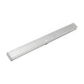 INFINITY DRAIN SDG 6560 MW S-DG 65 60" S-PVC Series Complete Kit with 2 1/2" Perforated Circle Pattern Grate in Matte White