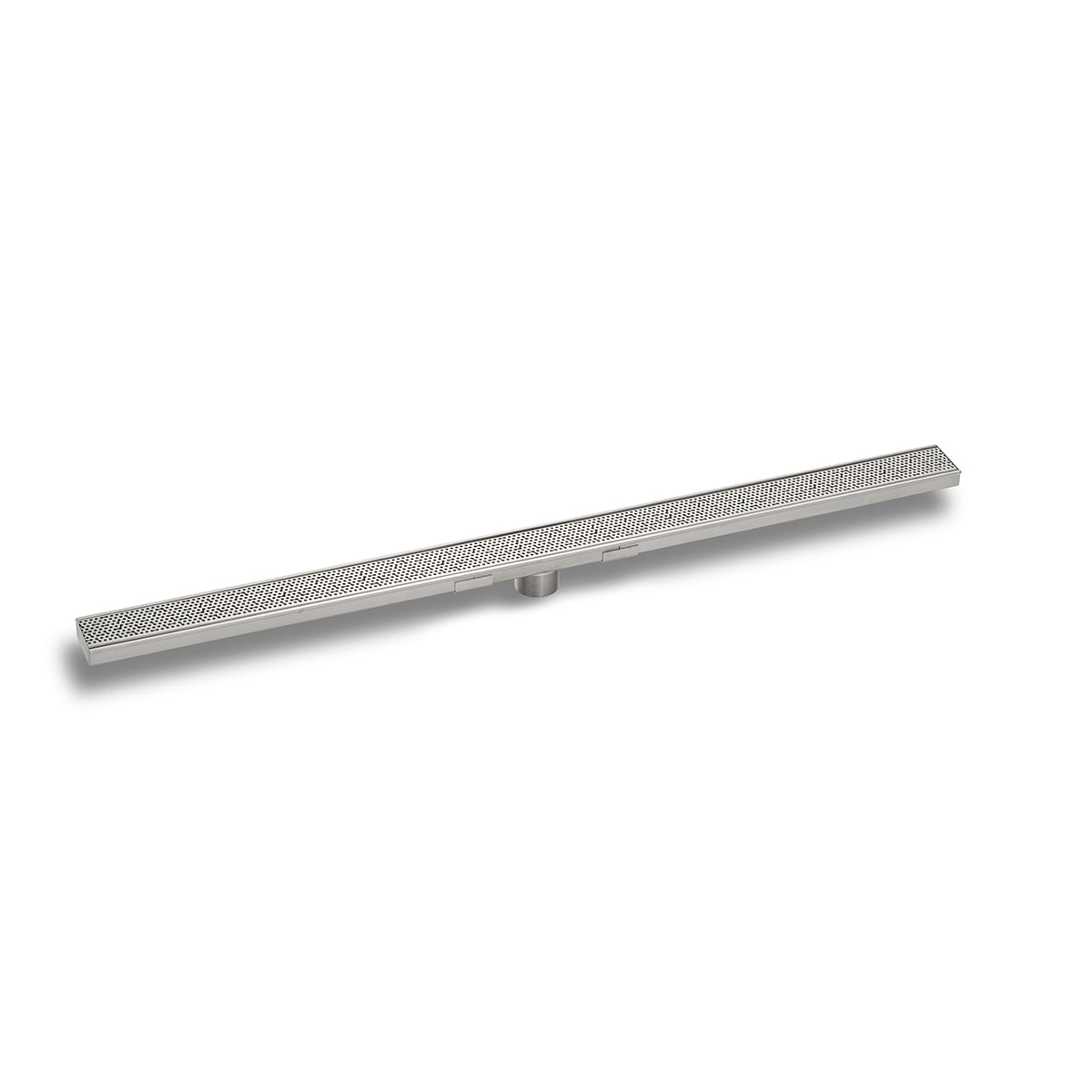 INFINITY DRAIN SGRAS 6536 SS S-GRAS 65 36" S-Stainless Steel Series Complete Kit with 2 1/2" Adhesion Style Grate in Satin Stainless