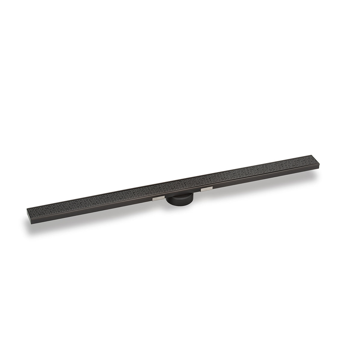 INFINITY DRAIN SGRAS 9972-A ORB S-GR 99 72" S-Stainless Steel Series High Flow Complete Kit with 2 1/2" Adhesion Style Grate in Oil Rubbed Bronze with ABS Drain Body, 3" Outlet