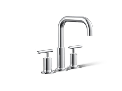 KOHLER K-T14428-4-CP Purist Deck-mount bath faucet trim with Lever handles - Polished Chrome