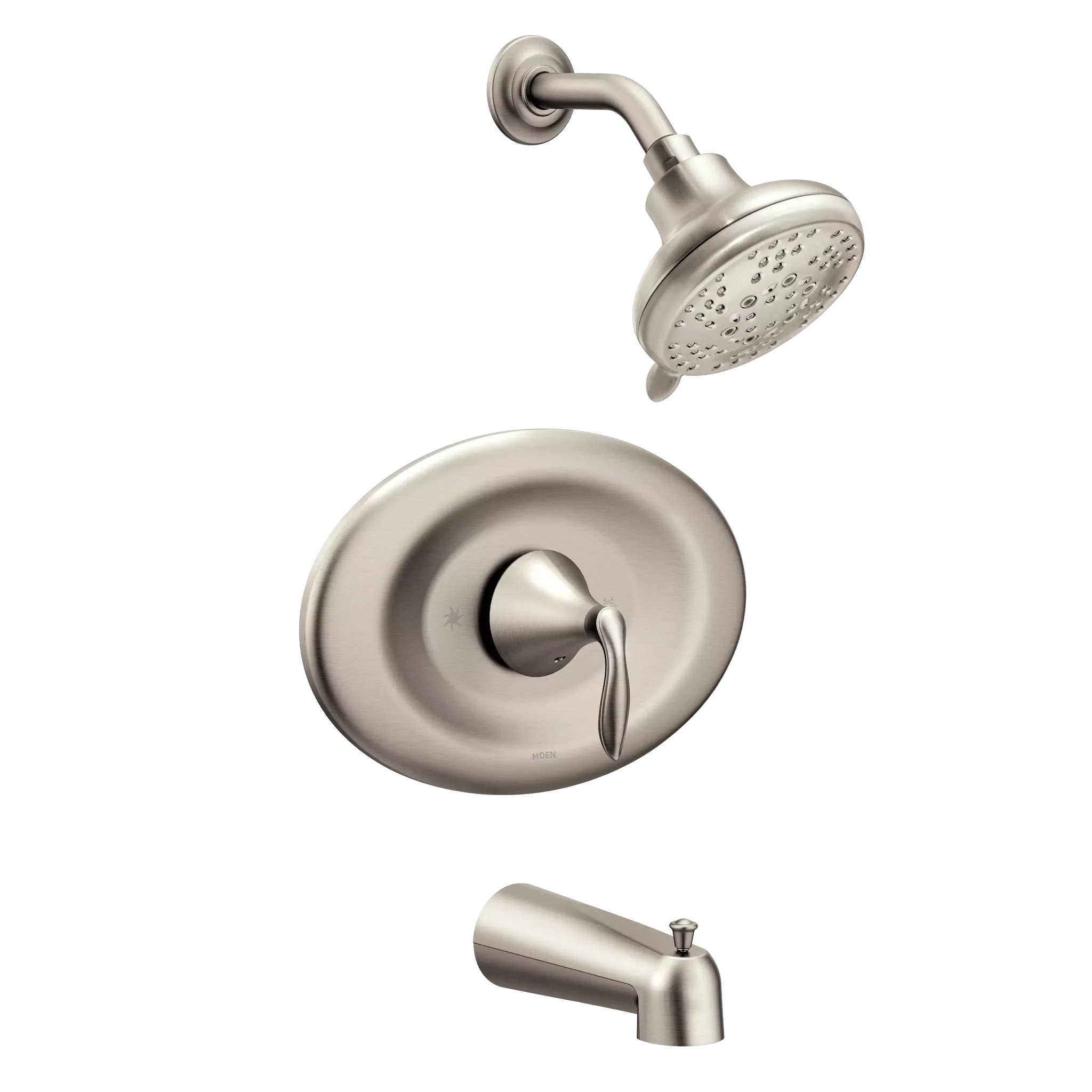 MOEN T2139EPBN Eva Posi-Temp Tub/Shower - Brushed Nickel