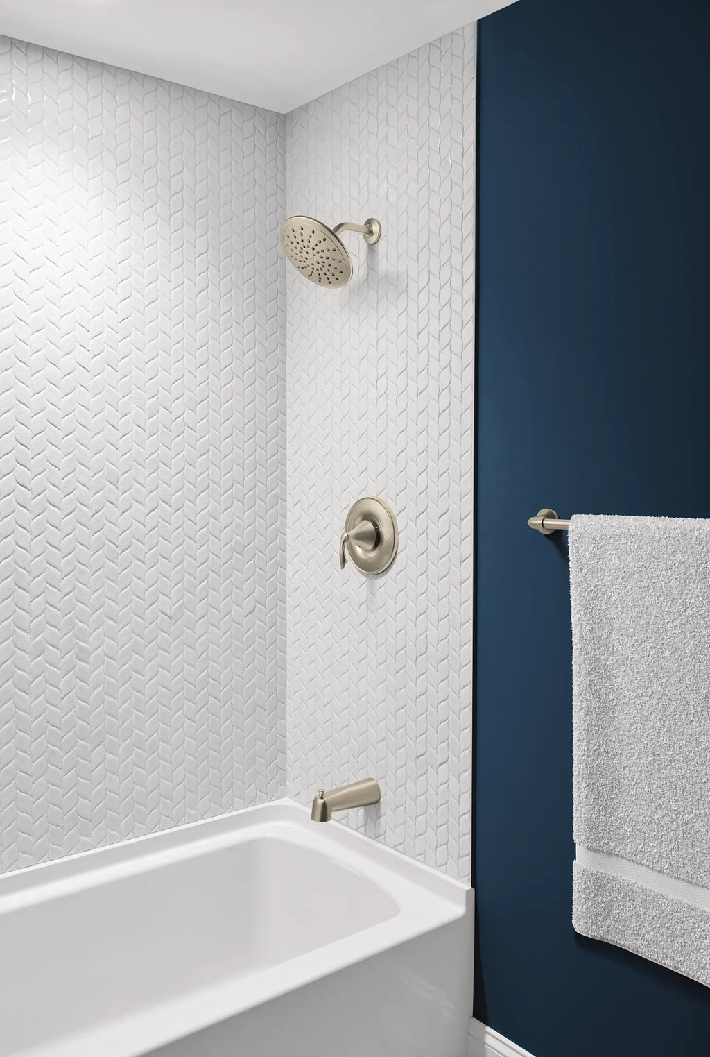 MOEN T2233EPBN Eva Posi-Temp Eco-Performance Tub/Shower - Brushed Nickel