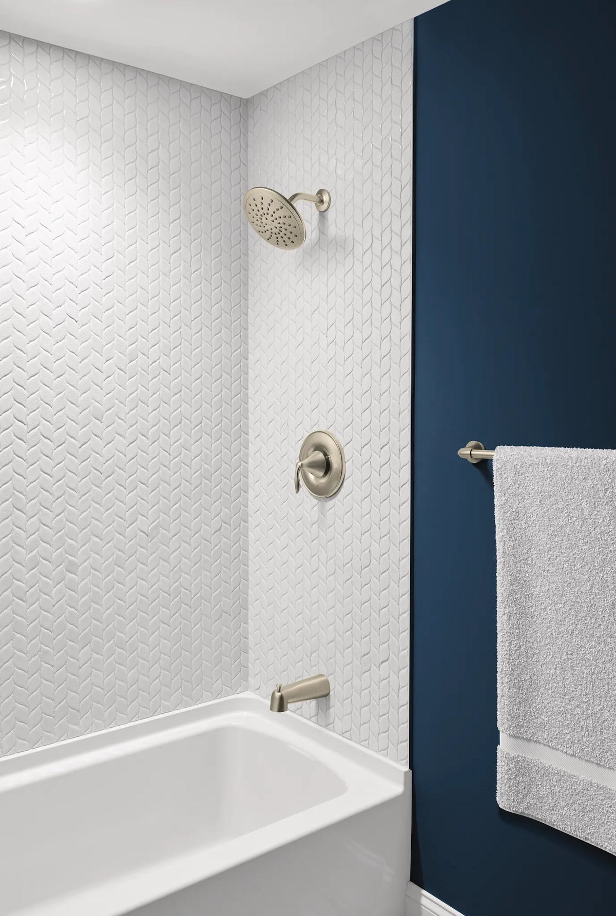 MOEN T2233EPBN Eva Posi-Temp Eco-Performance Tub/Shower - Brushed Nickel