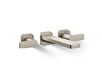 KOHLER K-T23491-4-BN Parallel Wall-Mount Bath Faucet Trim - Vibrant Brushed Nickel