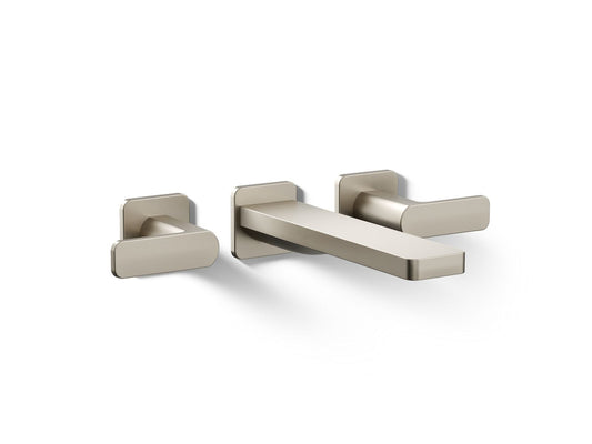 KOHLER K-T23491-4-BN Parallel Wall-mount bath faucet trim - Vibrant Brushed Nickel