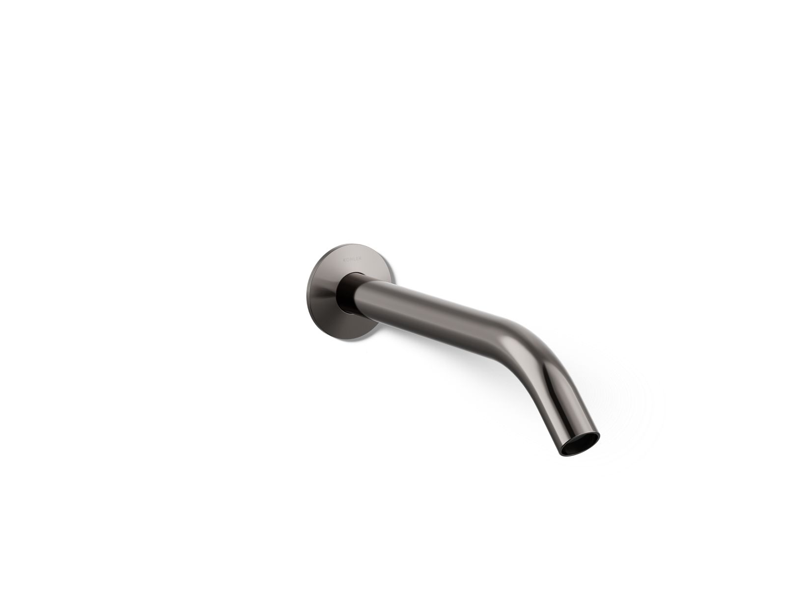 KOHLER K-T23890-TT Components Wall-Mount Bathroom Sink Faucet Spout With Tube Design, 1.2 Gpm - Vibrant Titanium