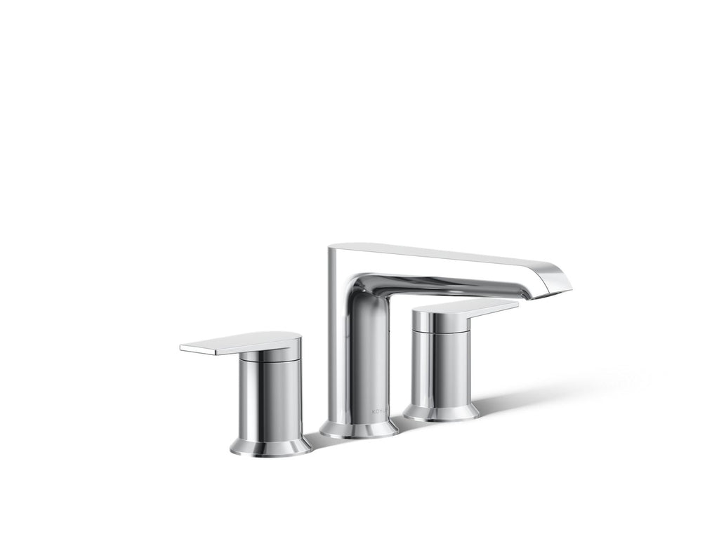 KOHLER K-T25740-4-CP Hint Deck-Mount Bath Faucet Trim - Polished Chrome