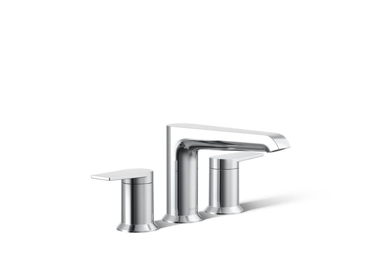 KOHLER K-T25740-4-CP Hint Deck-mount bath faucet trim - Polished Chrome
