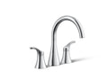 KOHLER K-T26426-4-CP Simplice Deck-Mount Bath Faucet Trim - Polished Chrome