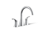 KOHLER K-T26426-4-CP Simplice Deck-Mount Bath Faucet Trim - Polished Chrome