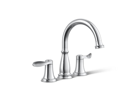 KOHLER K-T26428-4-CP Bellera Deck-mount bath faucet trim - Polished Chrome